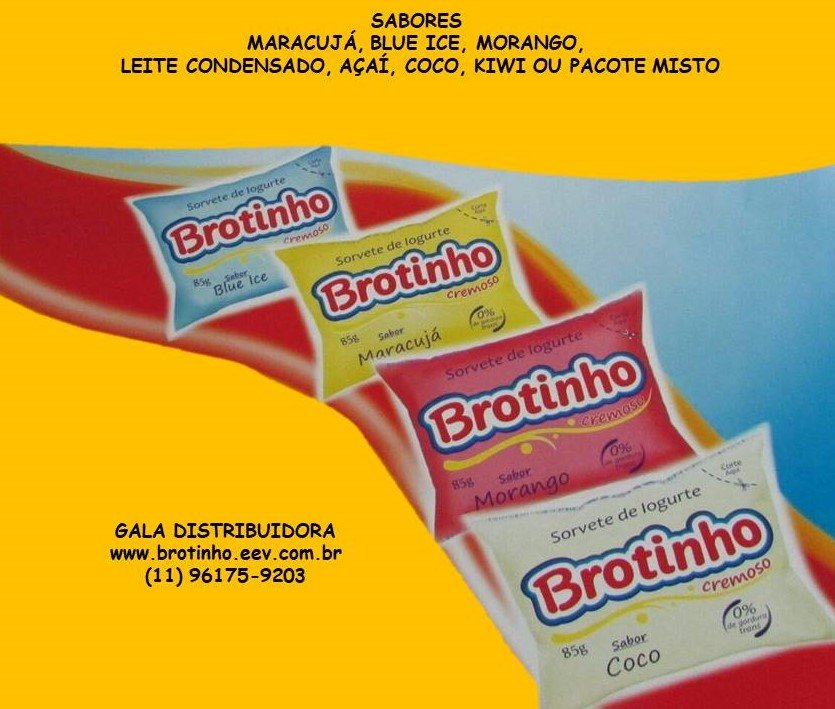 Sorvete de Iogurte Cremosinho em sachê